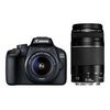 CANON DSLR EOS 4000D DC, 18Megapixels, 18-55 +75/300 Lens, Black