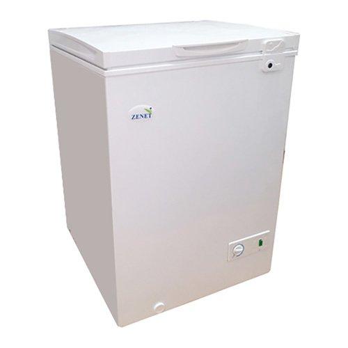 Zenet 140.0L Chest Freezer Frost 4 Stars White