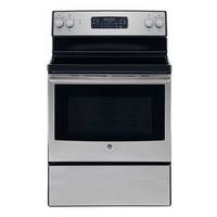 GE Free Standing Electric Range, 30 Inch, 4 Radiant elements, Stainless Steel