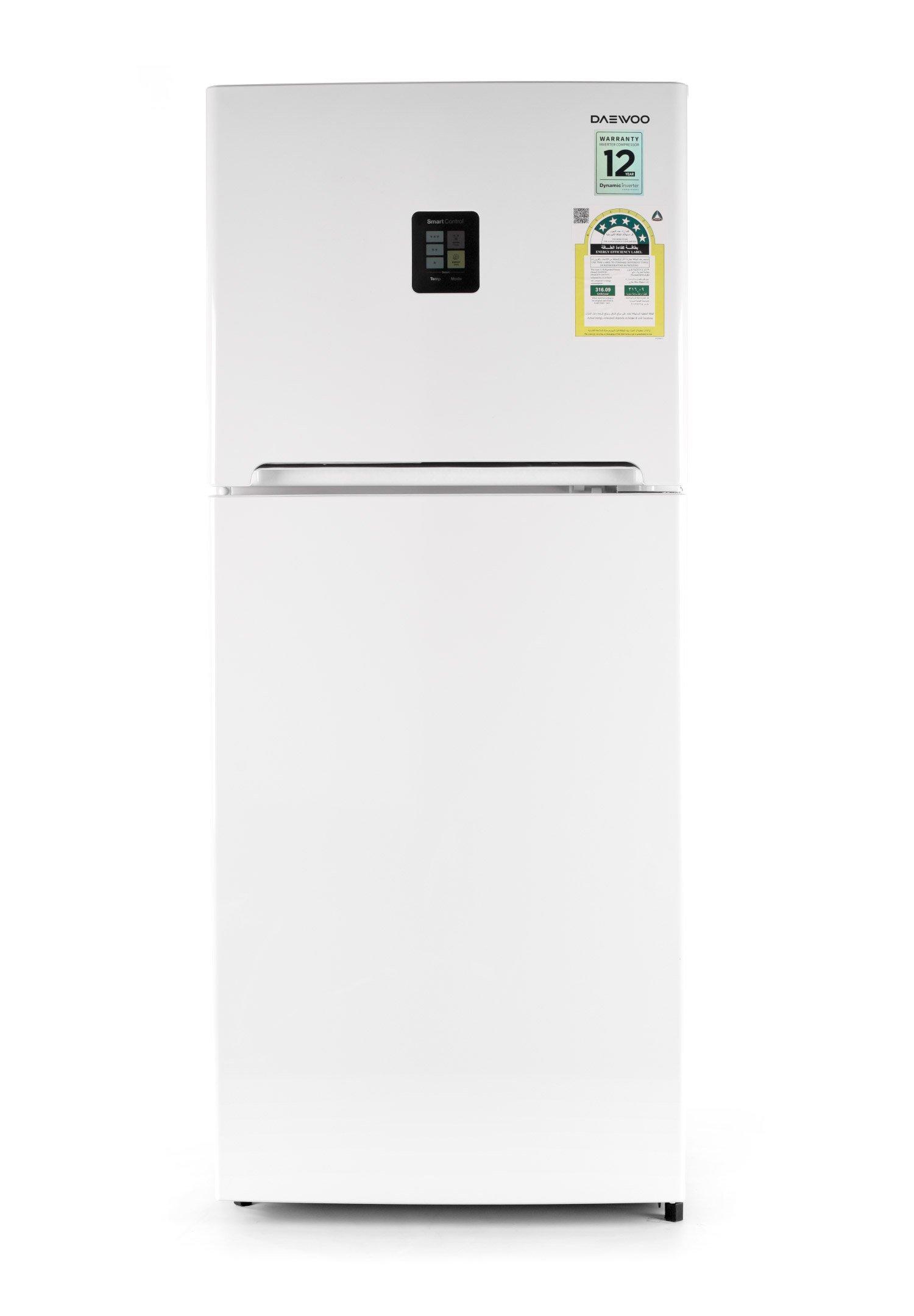 Daewoo Refrigerator, 14.1 Cu.ft, White price in Saudi Arabia Extra