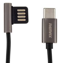 Buy Remax Data and Charging Cable, USB Type C, Black in Saudi Arabia