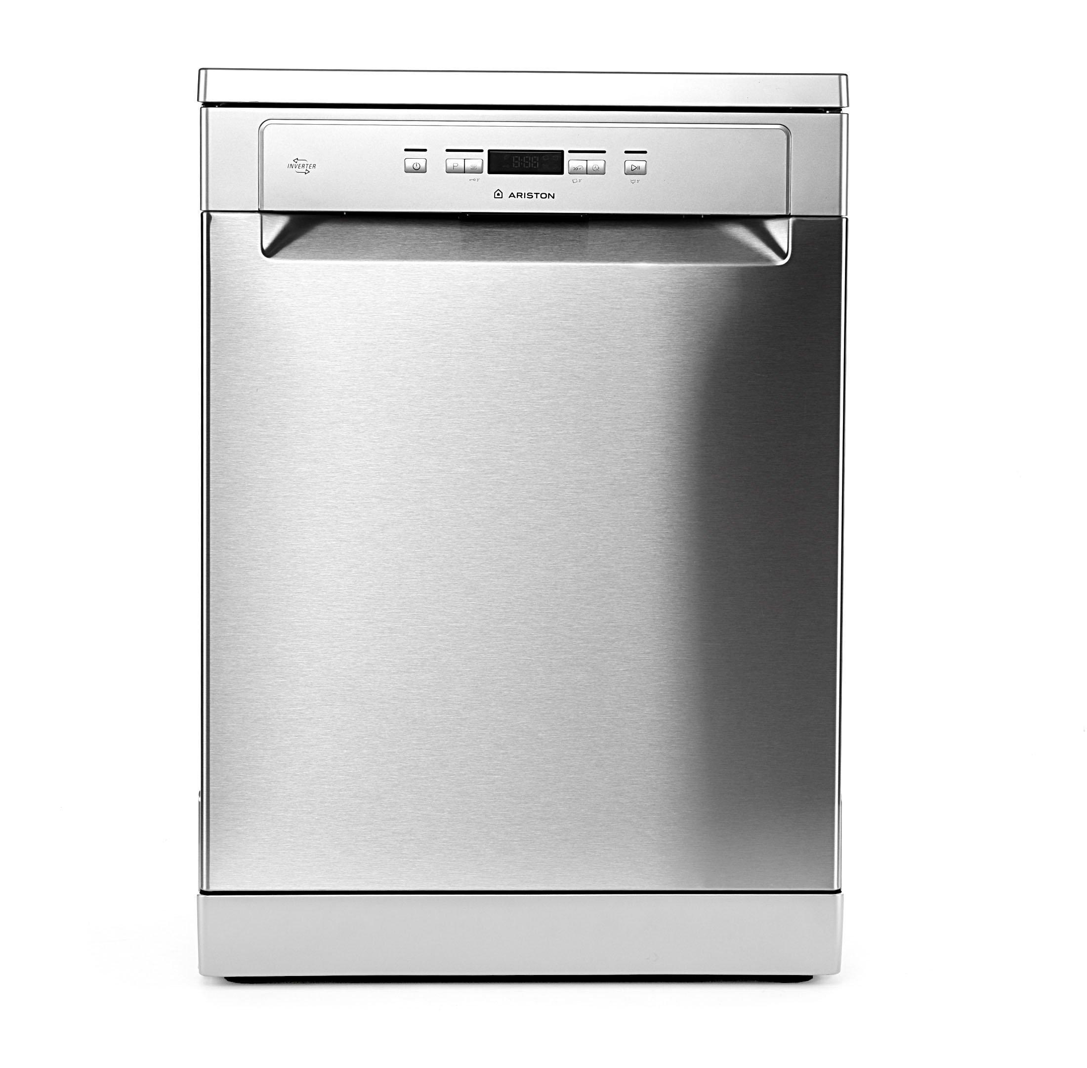 Buy Ariston LFC3C26X, Dishwasher, 7 Programs, 14 place settings, Silver in Saudi Arabia