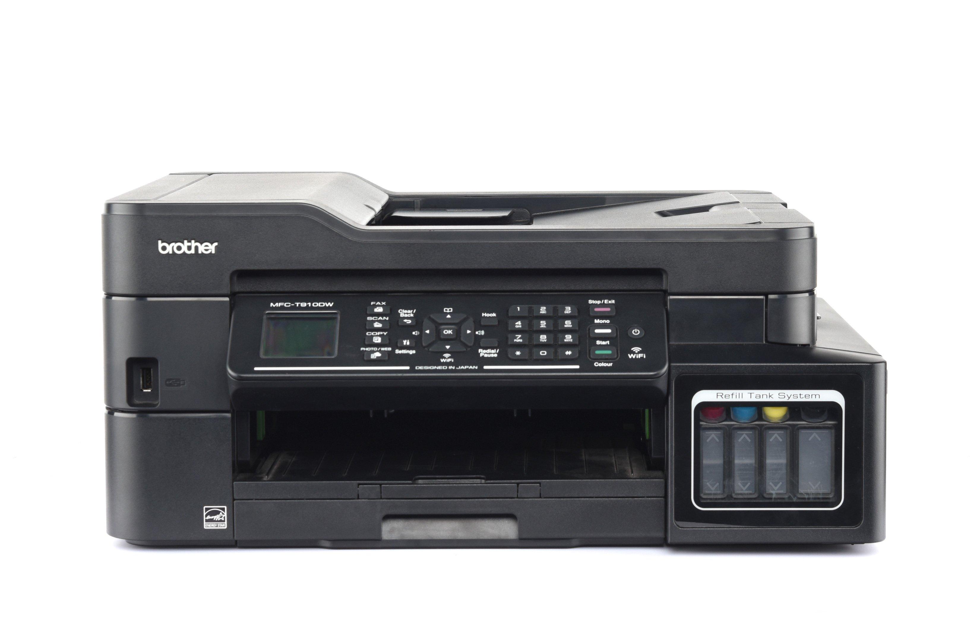 Brother Mfc T910dw Printer Scan Copy Fax With Adf Wifi Black