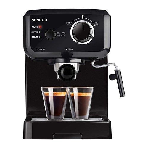 Sencor 1.5L Espresso Machine 15Bar 1140W Black eXtra Bahrain