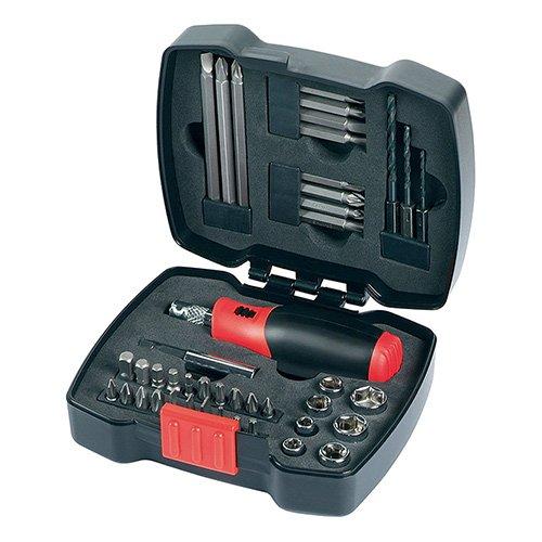 اشتري BLACK & DECKER 43 Pcs Ratchet Screwdriver Set في السعودية