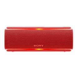 Sony Portable Wireless Waterproof Speaker with Extra Bass, Red eXtra