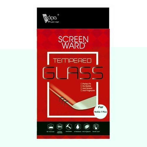 اشتري Adpo 2.5D Tempered Glass Screen Protector For Nokia 7 Plus, Clear في السعودية