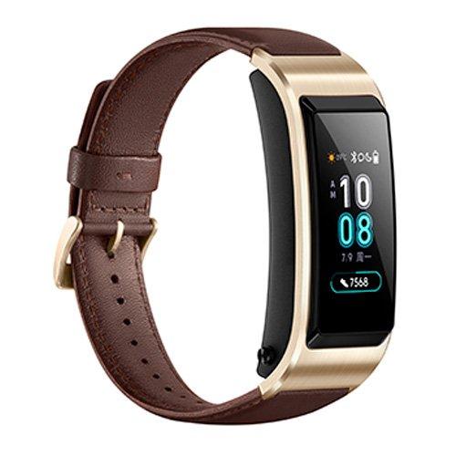 Huawei Smart Watch 3 Classic, 46mm AMOLED Touch Screen,Leather Strap, Brown  - eXtra