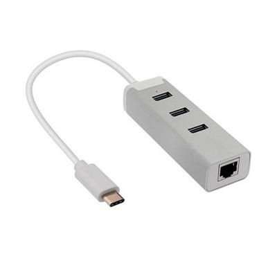 Buy 2B, USB Type-C to 3 Ports USB2.0 Hub, White in Saudi Arabia