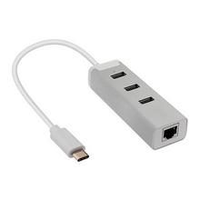 Buy 2B, USB Type-C to 3 Ports USB2.0 Hub, White in Saudi Arabia