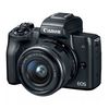 CANON EOS M50 15-45 STM, 24 Megapixels, Shutter speed 1/4000, Black