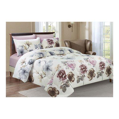 Lemon Microfiber Comforter Set 6 Pcs King Size Price In Saudi