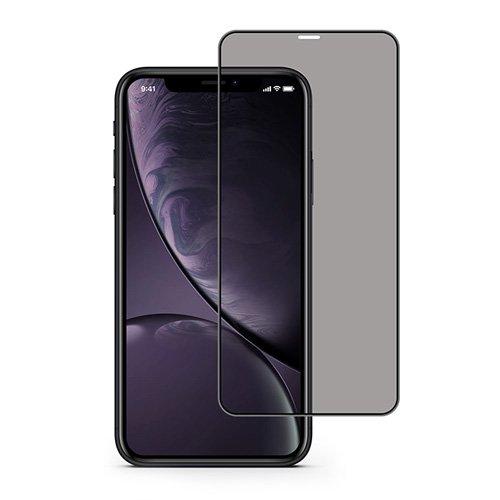 Buy Hyphen Tempered Glass Case Friendly Privacy for iPhone XR in Saudi Arabia