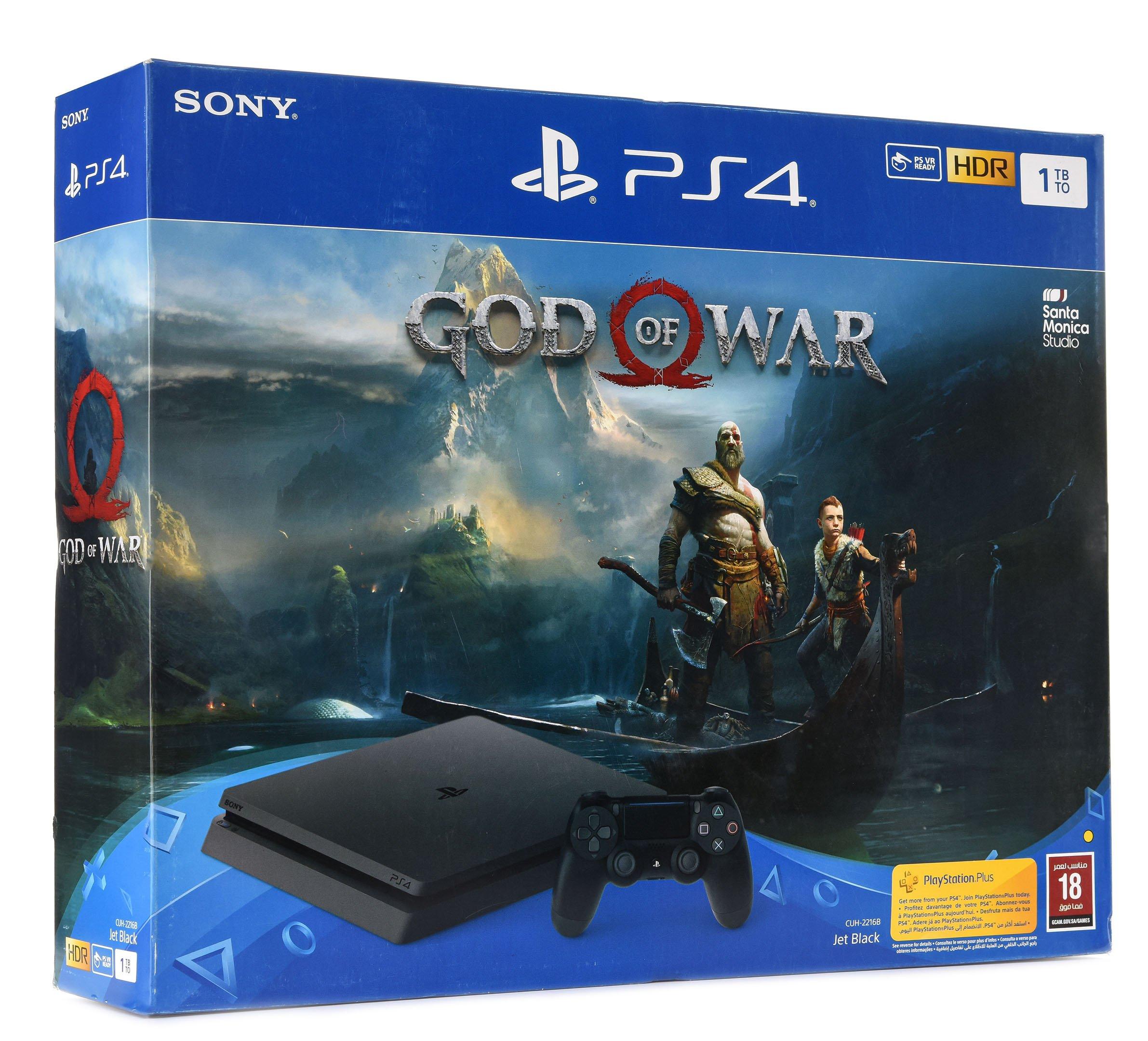 Consola PS4 SONY PlayStation 4 1TB + God Of War Ragnarok