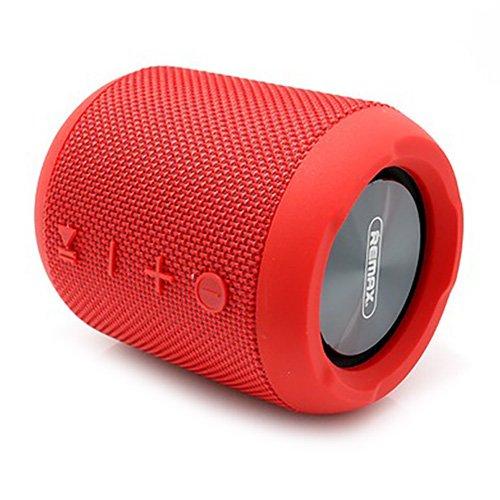 Buy Remax Portable Fabric Bluetooth Water Proof Speaker, Red in Saudi Arabia