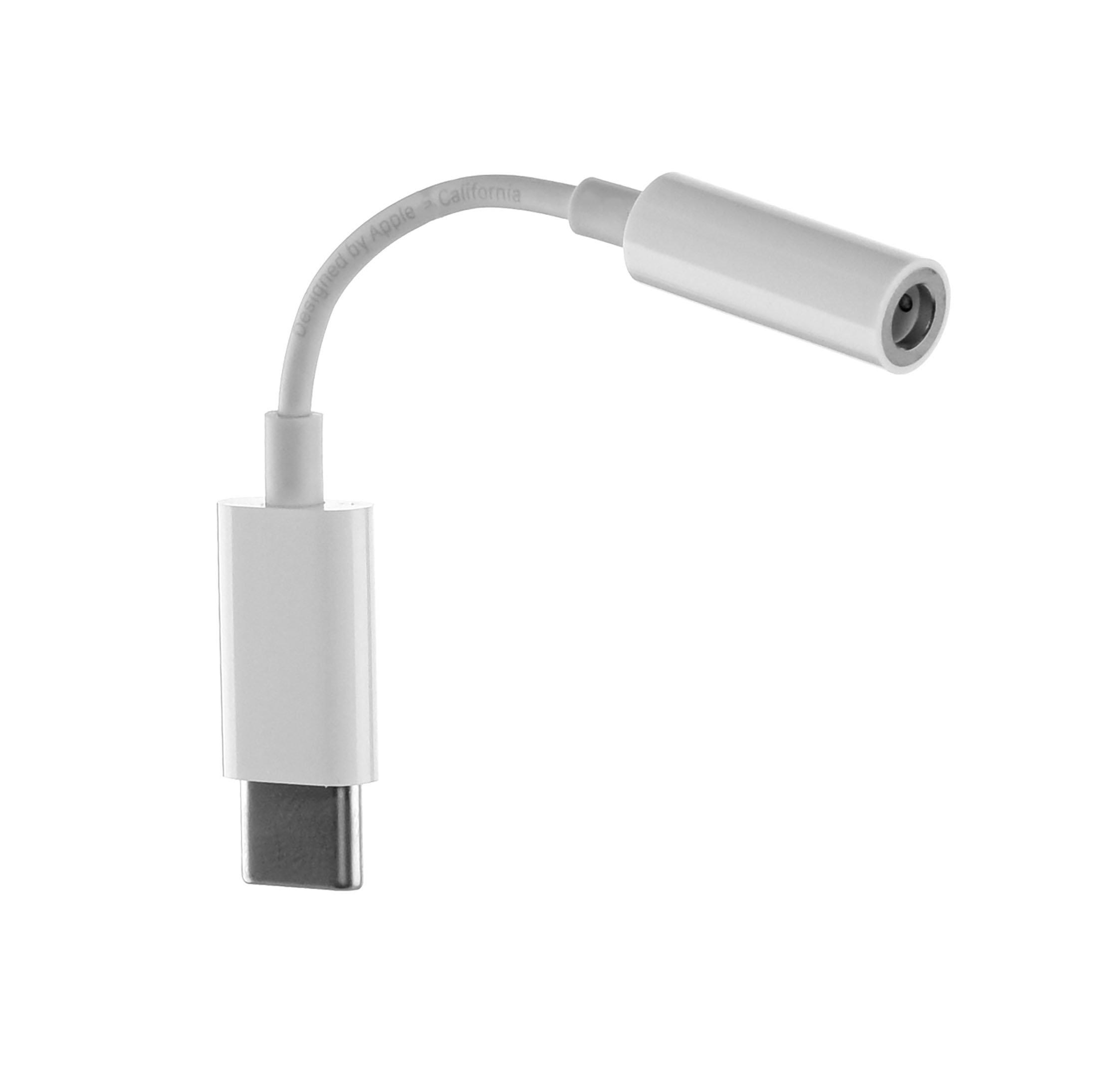 Buy Apple USB-C to 3.5 mm Headphone Jack Adapter, White in Saudi Arabia