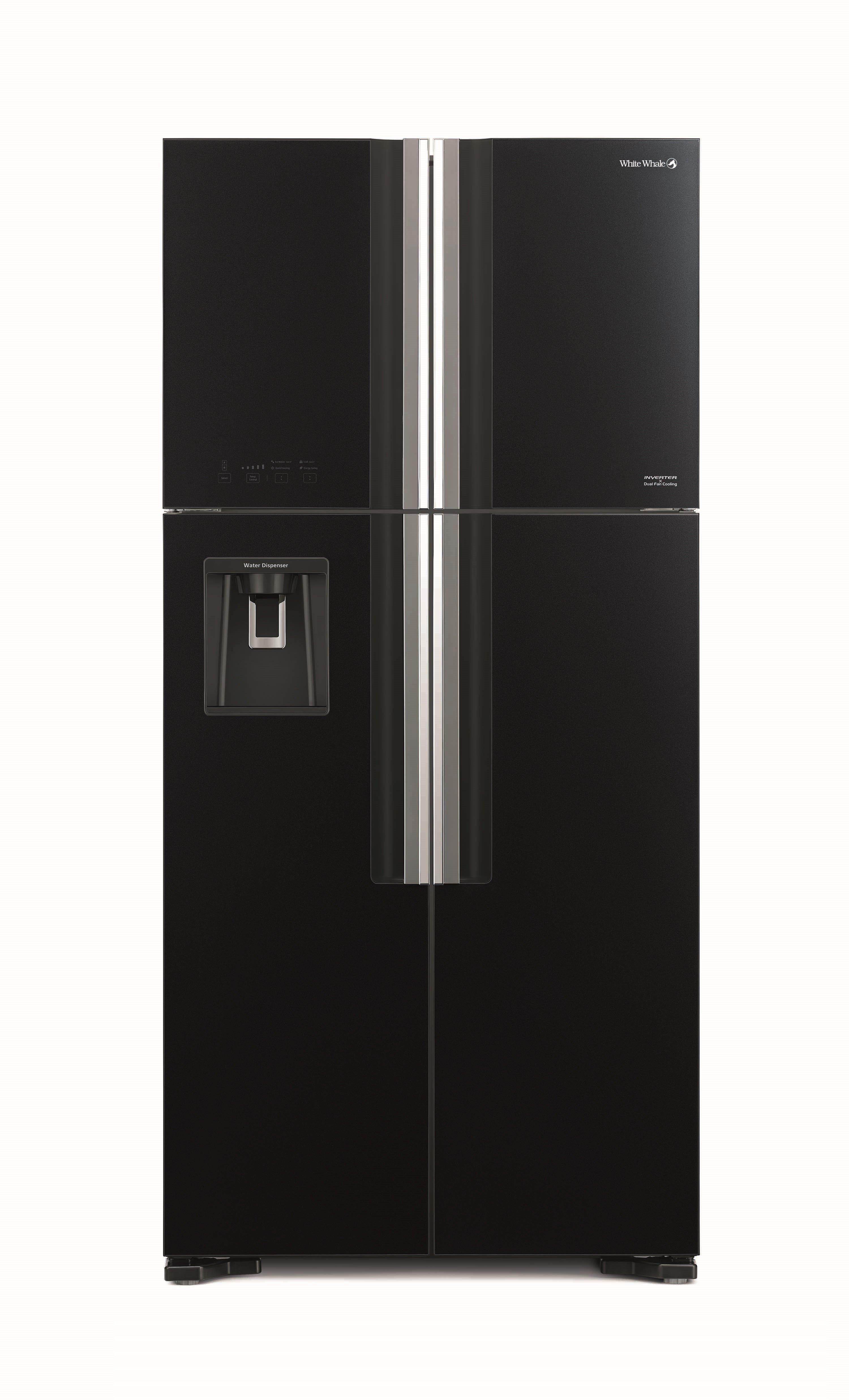 Hitachi Fridge, BIG FRENCH 586L, French Door, Inverter, Black - eXtra  Bahrain