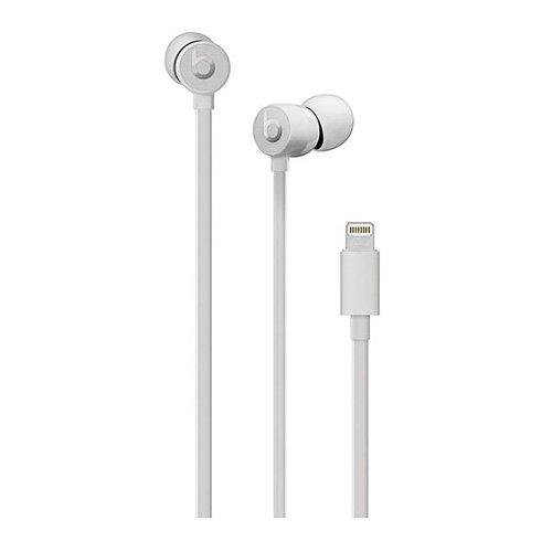 Buy Apple  urBeats3 Earphones with Lightning Connector, Satin Silver in Saudi Arabia