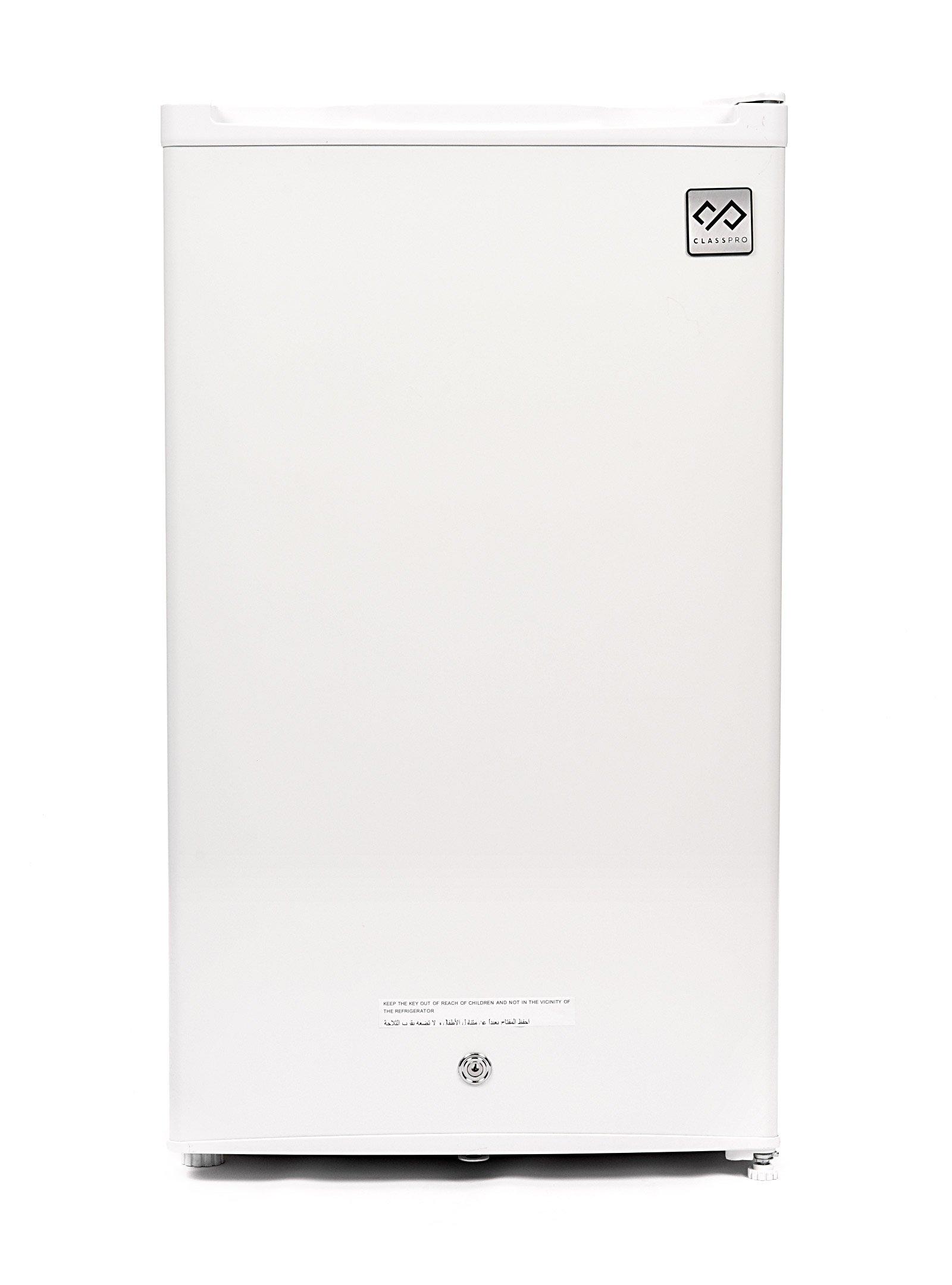 Buy ClassPro Single Door Small Refrigerator, 3.2 Cu.ft, White in Saudi Arabia