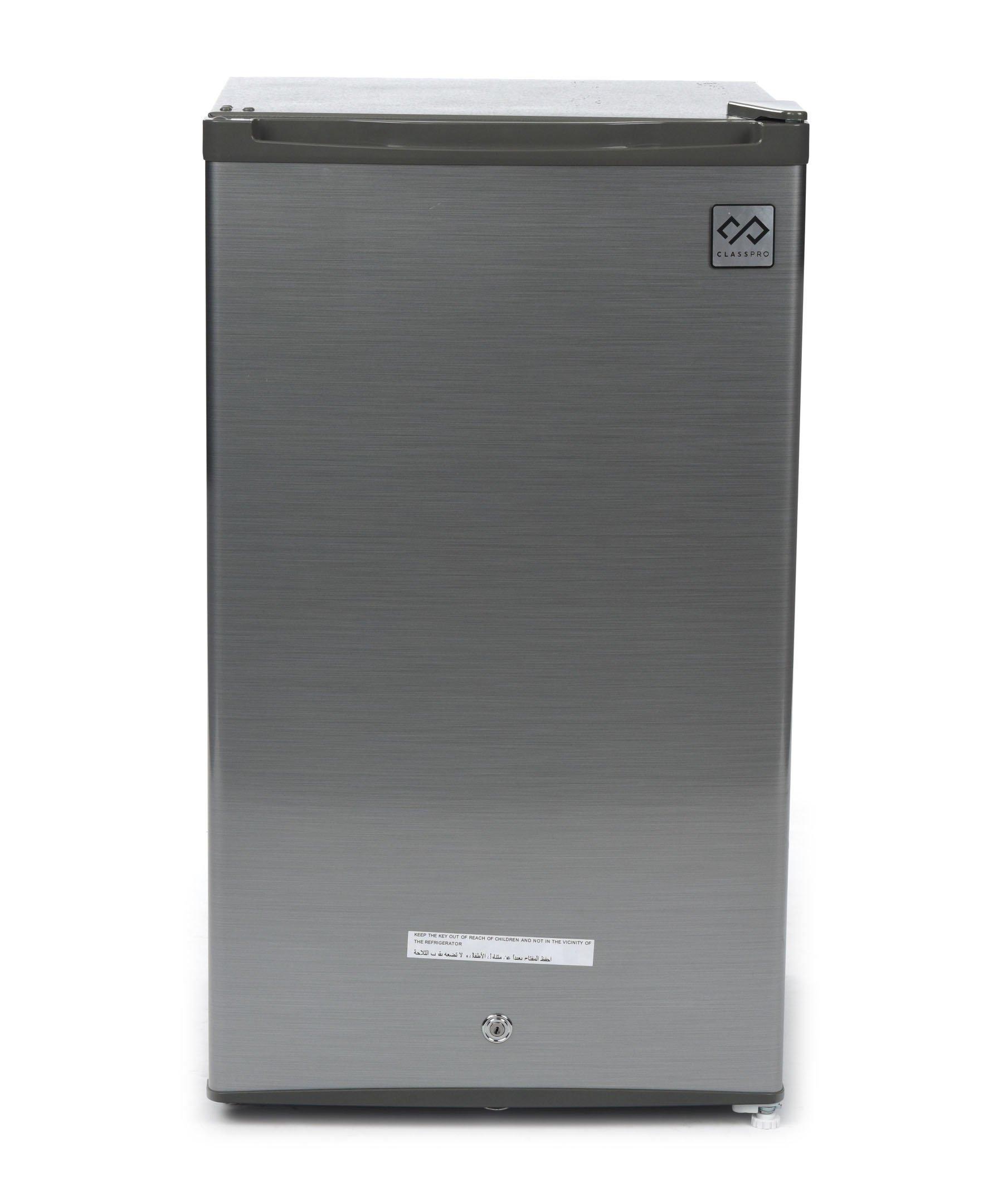 Buy ClassPro Single Door Small Refrigerator, 3.2 Cu.ft, Silver in Saudi Arabia