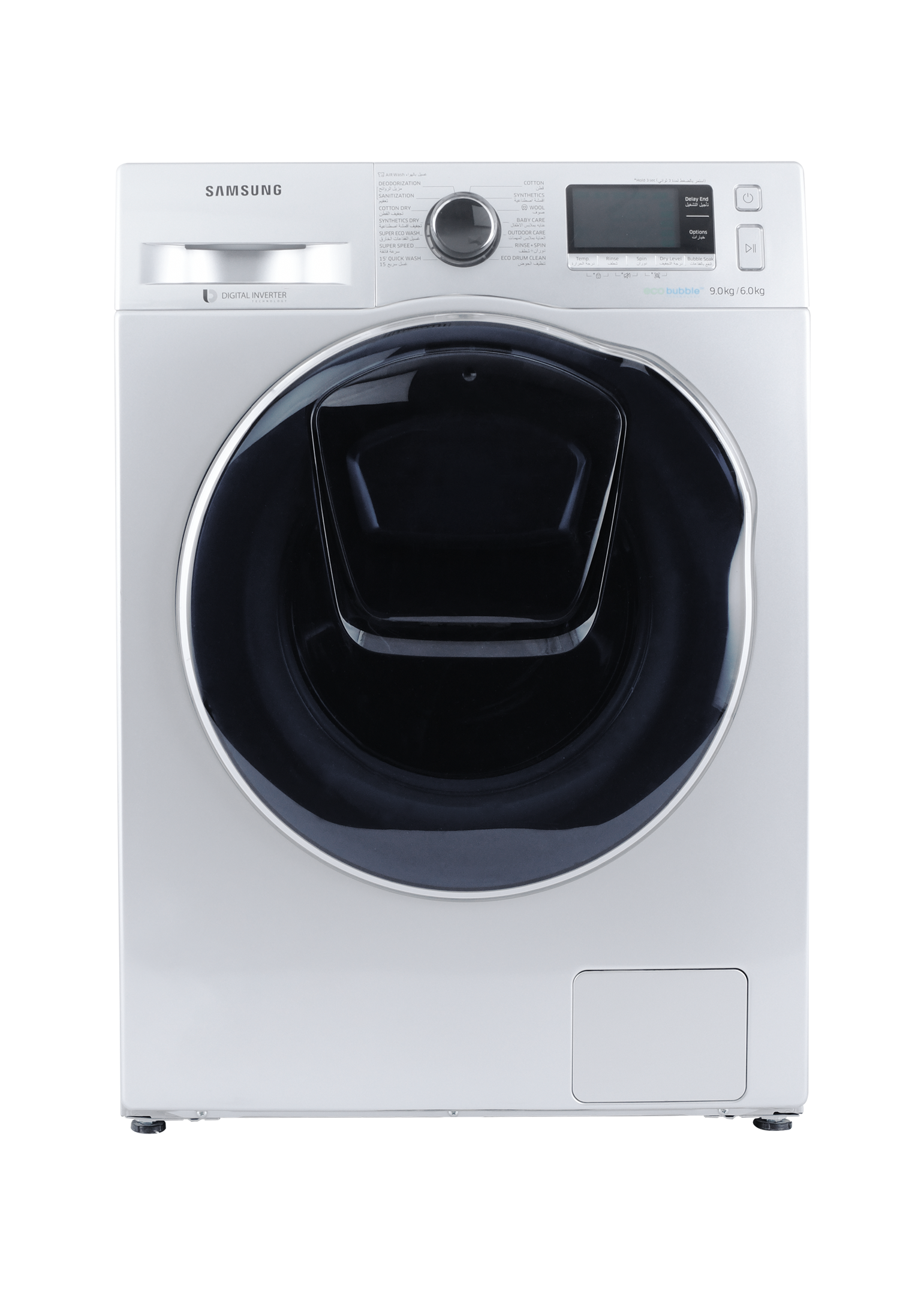 Samsung Front Load Fully Automatic Washer/Dryer Combo, 9kg/6kg, Add