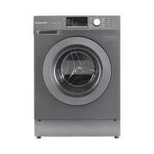 Buy Panasonic Front Load Fully Automatic Washer, 8kg, 1200 RPM, 12 Programs, Child Lock, Color Silver in Saudi Arabia