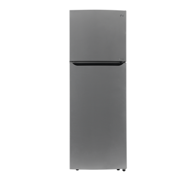 Buy LG Refrigerator, 11 Cu.Ft., Inverter Linear Compressor, silver in Saudi Arabia