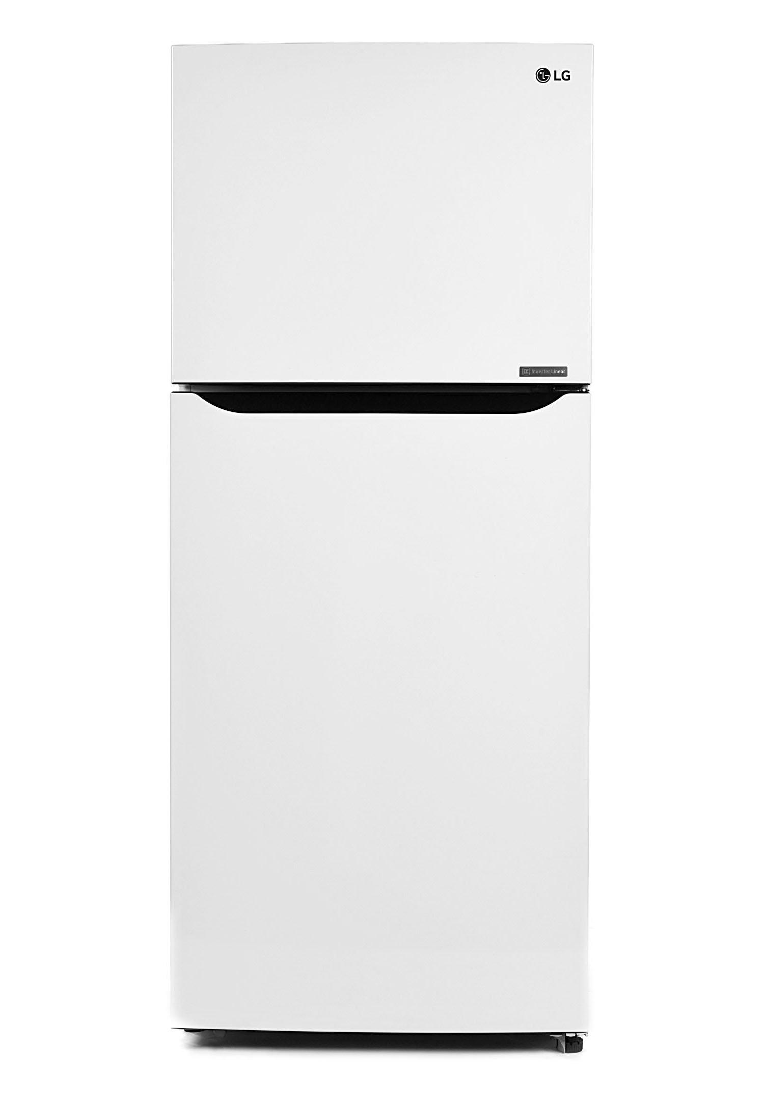 اشتري LG Refrigerator, 13.9 Cu.ft Bar Handle, Inverter Linear Compressor, white في السعودية
