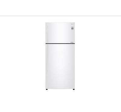 Buy LG Refrigerator, 12.3Cu.ft, Freezer 4.6Cu.ft, Linear Compressor, White in Saudi Arabia