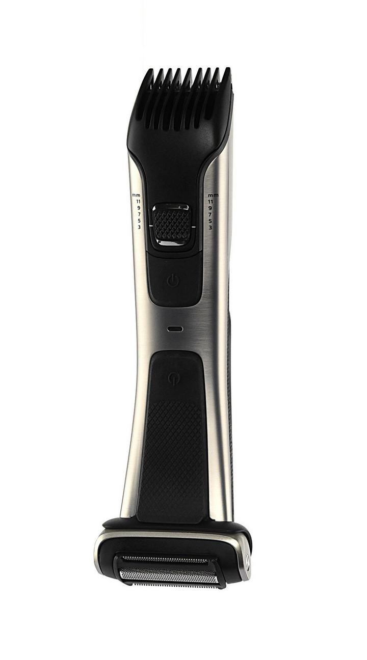 Philips High End Dual Sided Bodygroomer Trimmer 32mm 100% Waterproof, 1hr  Charge/80 Min use ,Black - eXtra Saudi