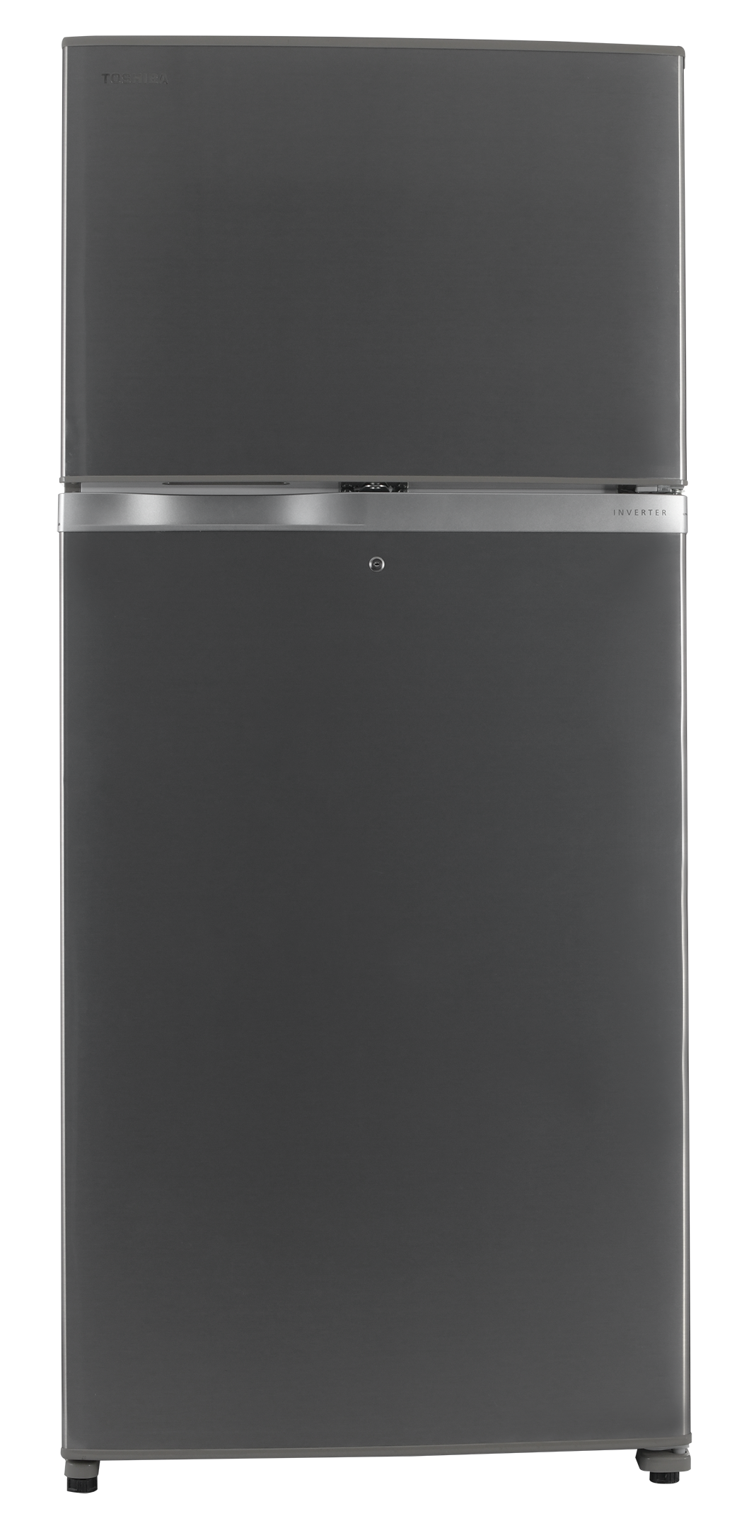 Toshiba Inverter Refrigerator, 21.5 Cuft, Bright Stainless Steel Color