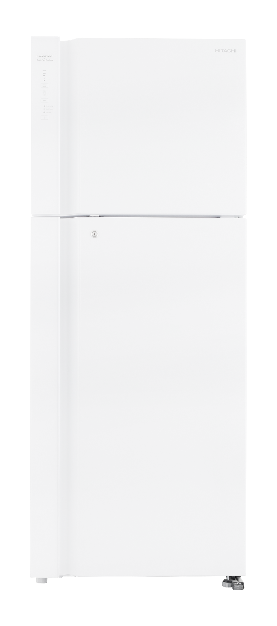 Buy Hitachi Refrigerator 11.8Cu.ft, Freezer 4.1Cu.ft, Inverter, White in Saudi Arabia