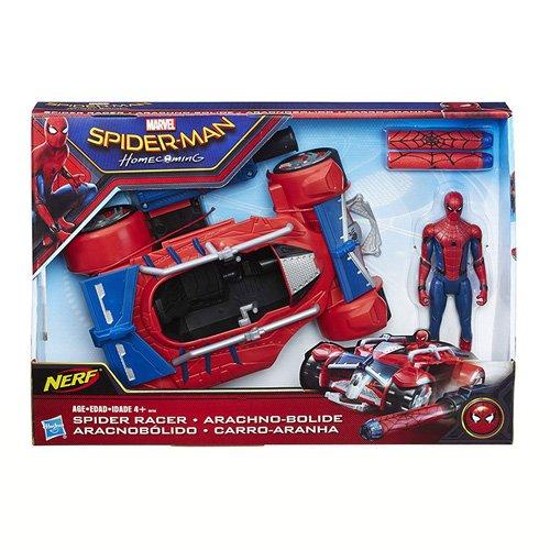 Hasbro 6 inch scale Spider-Man Homecoming with Spider Racer Red & Blue ...
