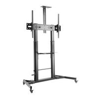 Brateck Professional TV Stand from 60 Up To 100 Inch And 100 Kg, Adjustable Height