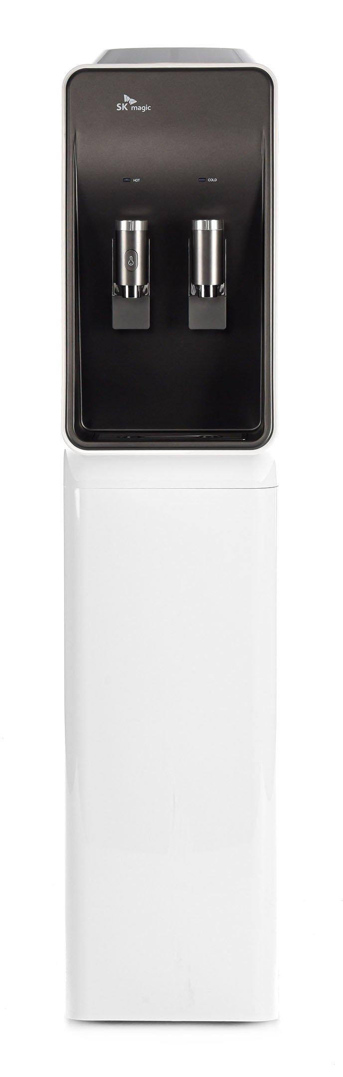 SK Magic Water Dispenser, Hot and Cold, Black eXtra Saudi