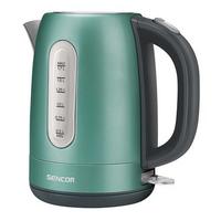 Sencor METALLIC 1.7L Electric Jug Kettle Steel 2150W Green