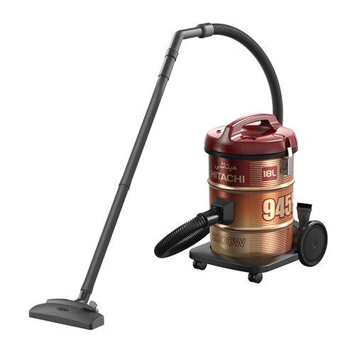 Hitachi 945F 18.0L Drum Vacuum Cleaner 2000W Steel Wine Red eXtra Bahrain