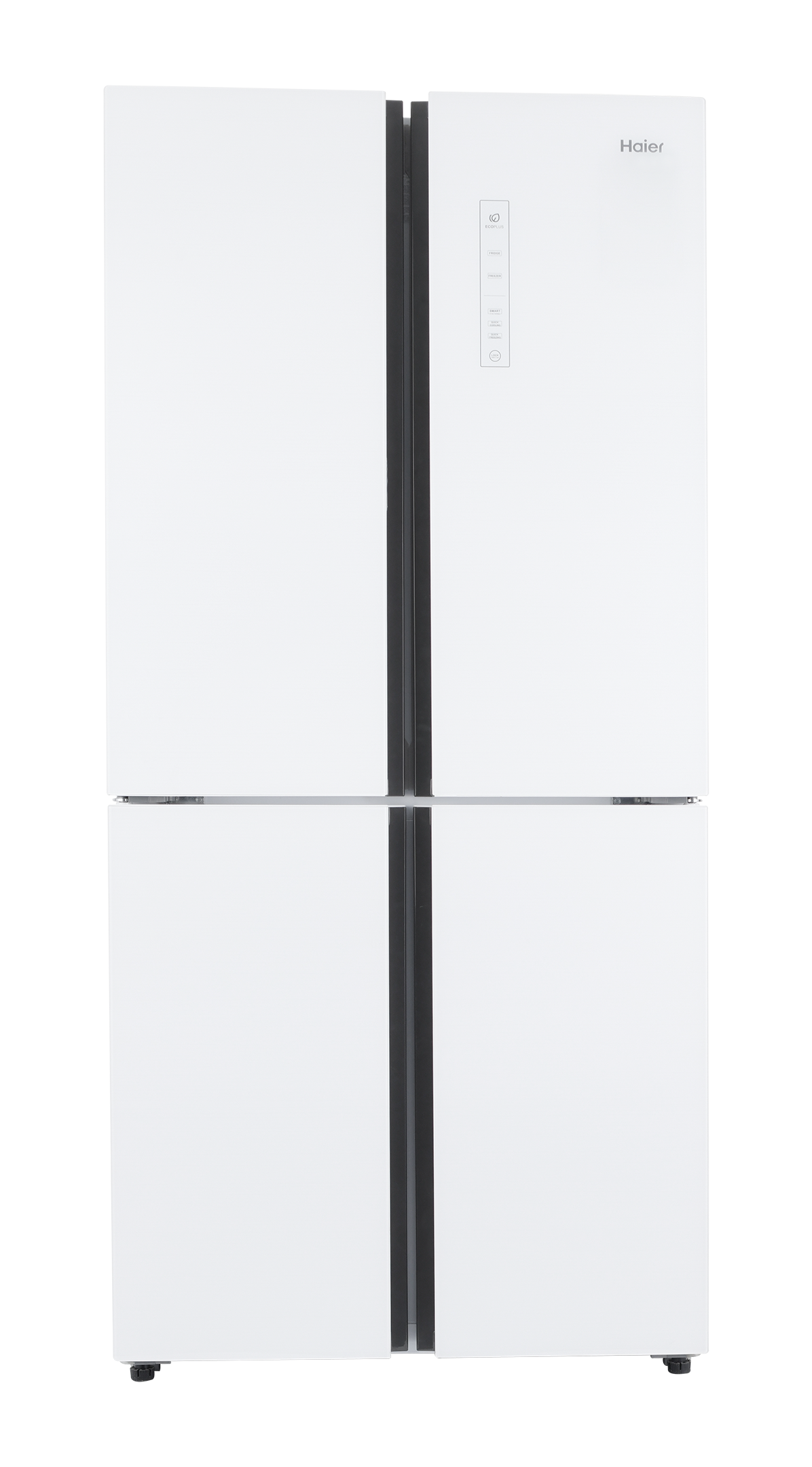 Buy Haier Side by Side 4 Door Refrigerator, 12.3Cu.ft, Freezer 5.5Cu.ft, Inverter, White in Saudi Arabia