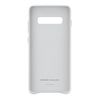 Samsung GALAXY S10+ Leather Back Cover White