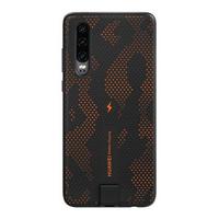 Huawei P30 Wireless Charger Case, Black Oranage