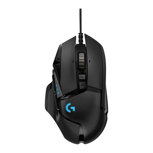 LOGITECH G502 HERO High Performance Gaming Mouse, Black