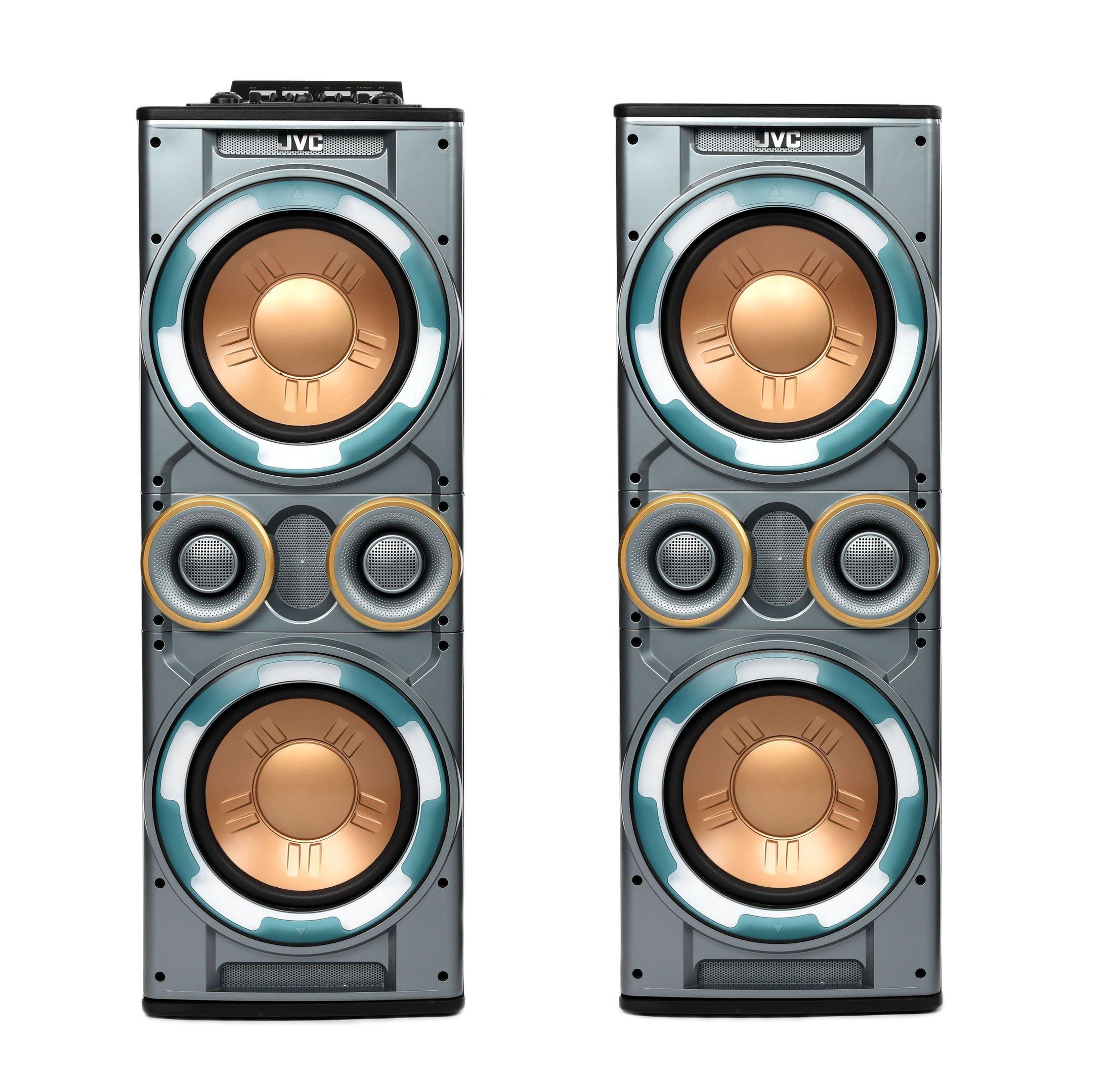 Jvc party speaker with dvd player sales