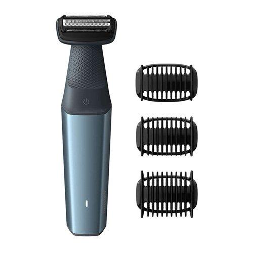 Philips Bodygroom Series 3000, Showerproof Body Groomer with Foil