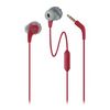 Jbl In Ear Wired headphone with Microphone and One button control, red