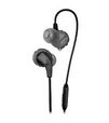 JBL In Ear Wired Headphone with Microphone and One Button Control, Black