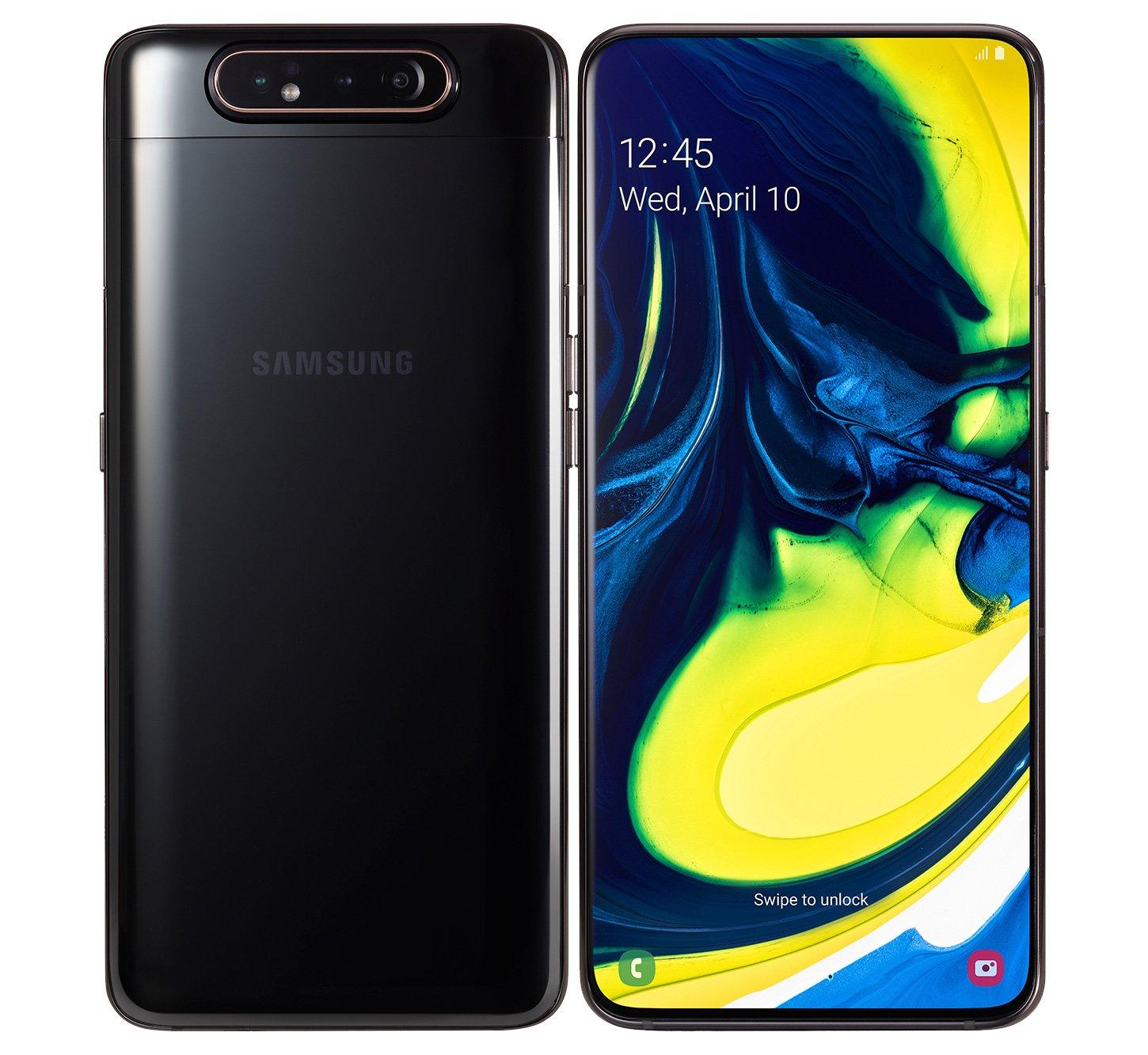 Samsung Galaxy A80 128gb Black Extra Saudi