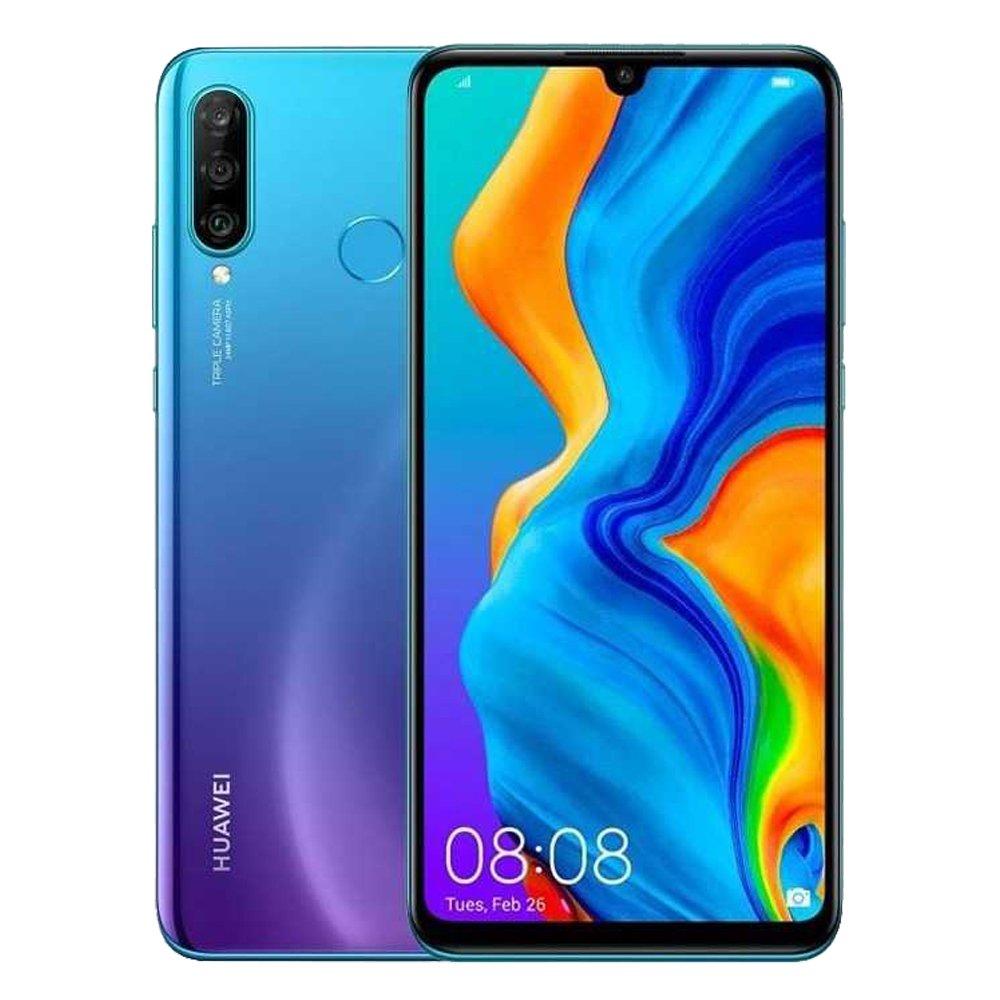 Huawei P30 Lite New Edition 128gb Peacock Blue Extra Saudi