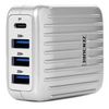 Zendure A Series 4 Ports, 30W, Wall Charger with PD, Silver