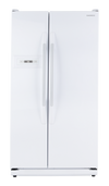 Daewoo Side by Side Refrigerator, 23.3 Cu.Ft,White