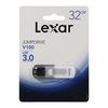 Lexar JUMPDRIVE V100 32GB USB3.0 Flash Drive With Cap Gray